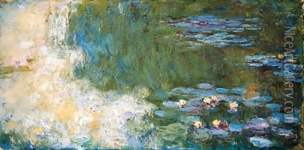 Le Bassin Aux Nympheas 2 Oil Painting - Claude Oscar Monet