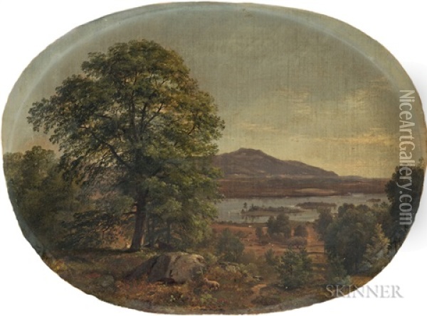 White Mountain Landscape Oil Painting - Samuel Lancaster Gerry