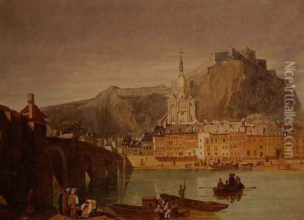 Dinant Oil Painting - John Sell Cotman