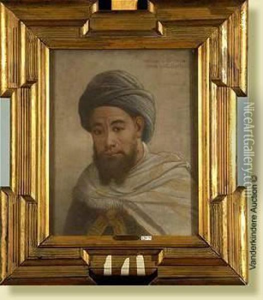 Homme Au Turban Oil Painting - Godfried Guffens
