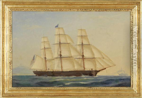 The Ship Oil Painting - Richard Faxon