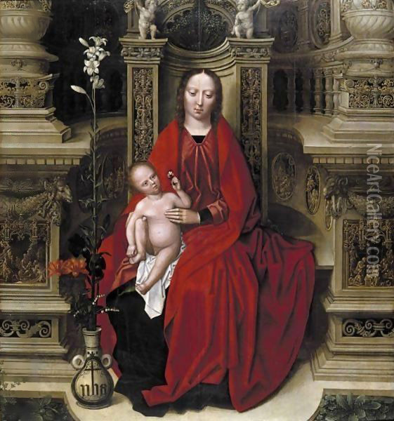 The Virgin And Child Oil Painting - Bruges