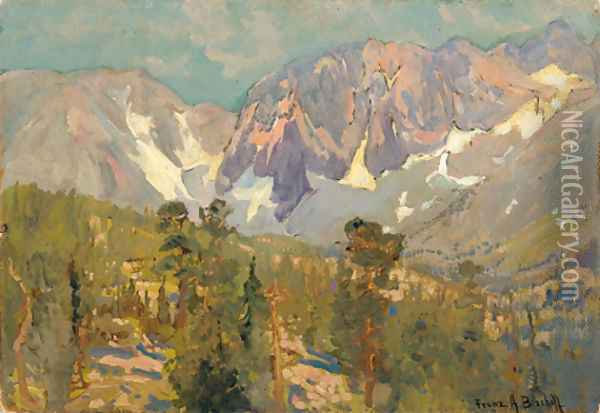 Sierra Vista Oil Painting - Franz Bischoff