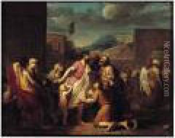 Regulus Retournant A Carthage Oil Painting - Louis Lafitte