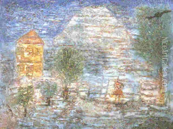 Heimat Oil Painting - Paul Klee