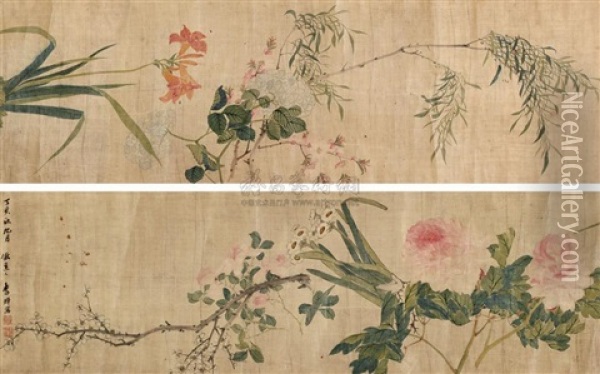 Flowers Oil Painting -  Li Shan