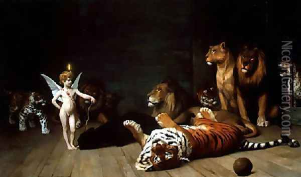 Whoever You Are Here Is Your Master Oil Painting - Jean-Leon Gerome