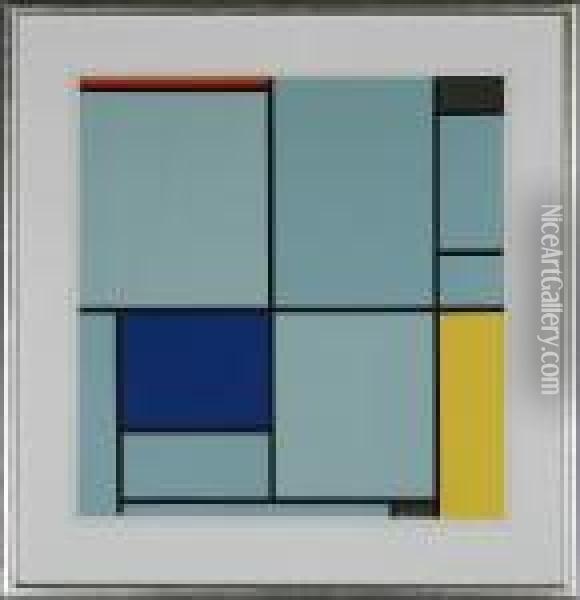 Neoplastic Composition Oil Painting - Piet Mondrian