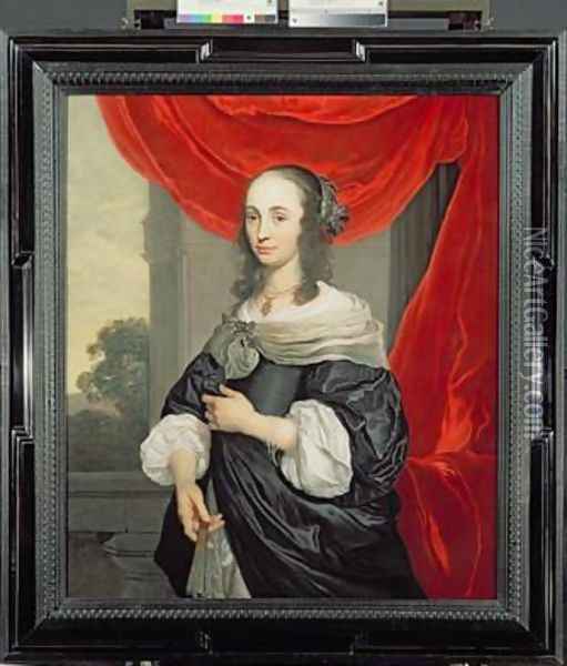 Portrait of a Lady Oil Painting - Jacob van Loo