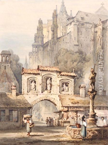 Strasbourg, France Oil Painting - Samuel Prout