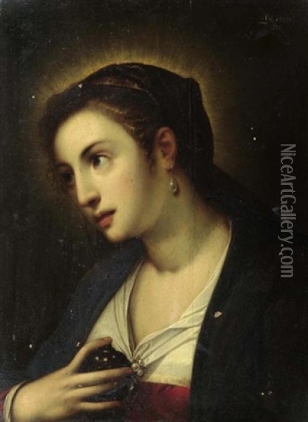 Maria Magdalena Oil Painting - Gortzius Geldorp