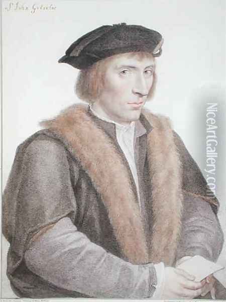 Sir John Godsalve Oil Painting - Hans Holbein the Younger