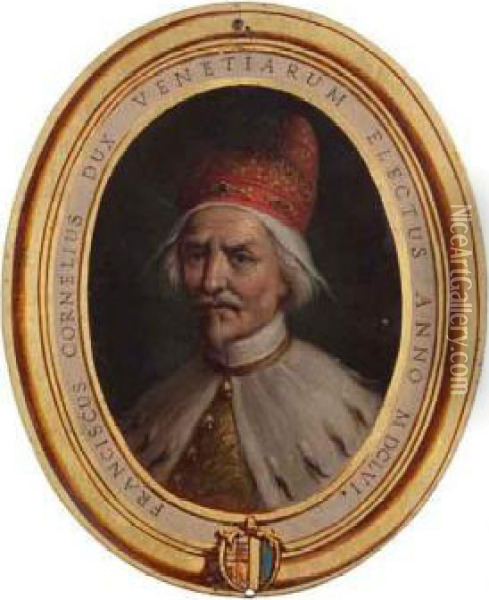 Franciscus Cornelius Dux Venetiarum Oil Painting - Francesco Maggiotto