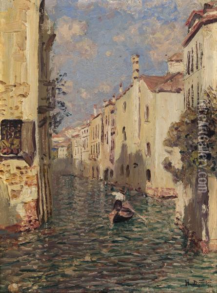 Venice Oil Painting - Nikolai Nikanorovich Dubovsky