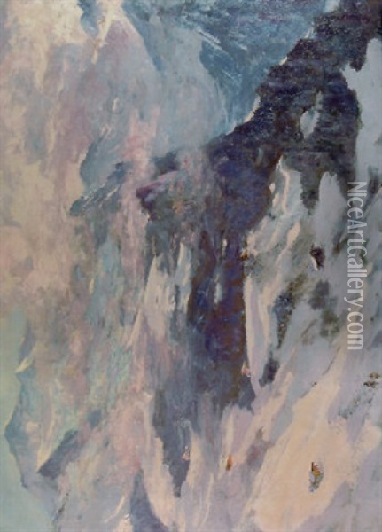 The Jungfrau Oil Painting - John Lavery