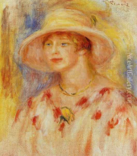 Lydia Sieligmann Oil Painting - Pierre Auguste Renoir