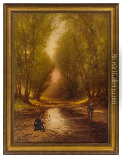 Yankee And Rebel, 1892 Oil Painting - Julian Scott