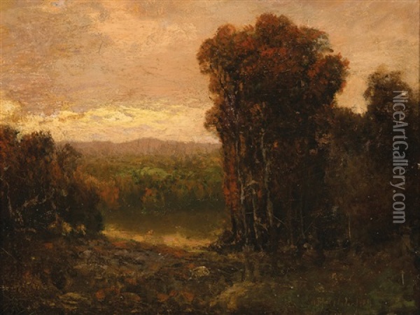 Autumn Nights Oil Painting - Julian Onderdonk