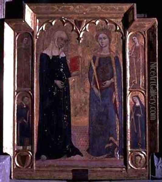 St Margaret Oil Painting - Ramon Destorrents