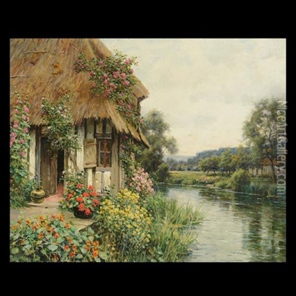 Diana's Cottage Oil Painting - Louis Aston Knight