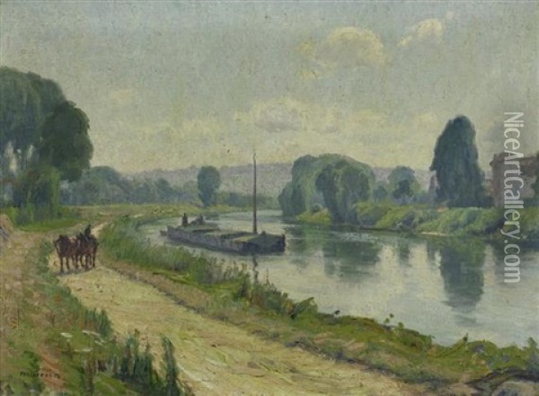 Bretagne Oil Painting - Maurice Grun