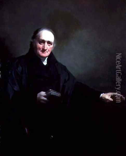 Alexander Adam 1741-1809, schoolmaster, c.1805 Oil Painting - Sir Henry Raeburn