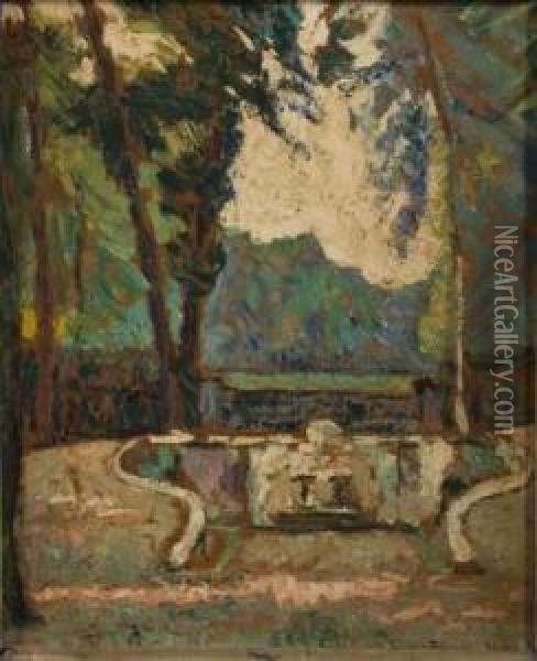 Fragment Du Parc Oil Painting - Marcin Samlicki