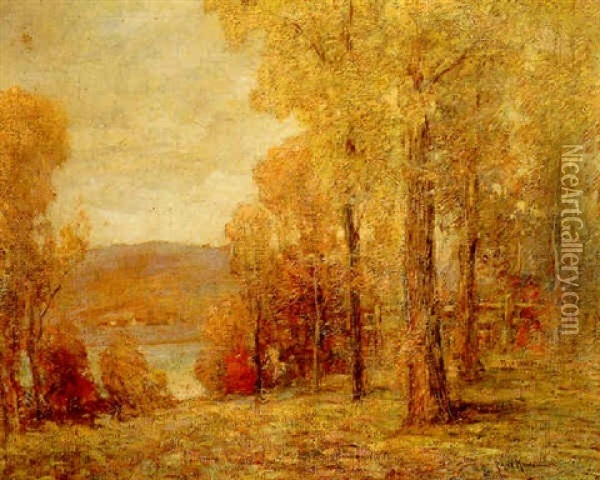Autumn Oil Painting - Paul Bernard King