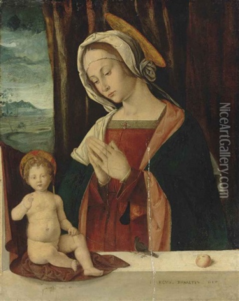 The Madonna And Child Oil Painting - Giovanni Speranza