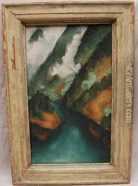 Abstract Oil Painting - Arthur Garfield Dove