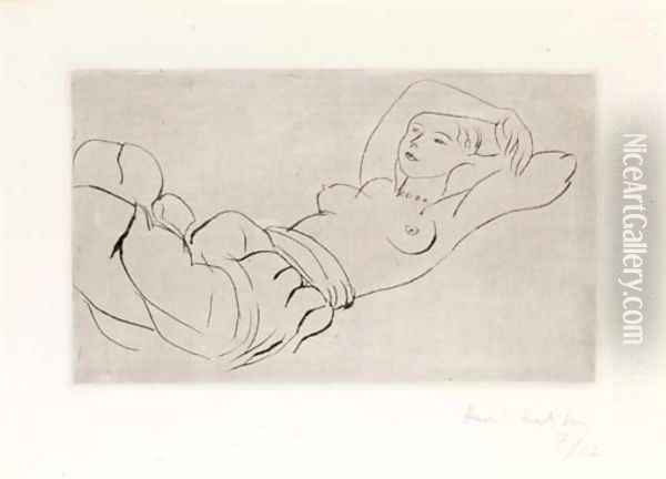 Odalisque couchee Oil Painting - Henri Matisse