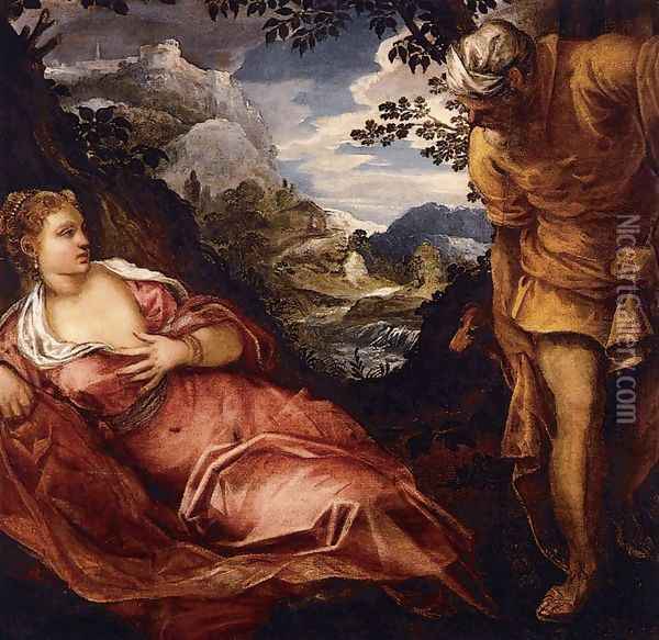 The Massacre of the Innocents (2) Oil Painting - Jacopo Tintoretto (Robusti)