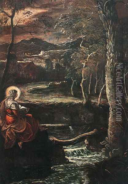 St Mary of Egypt Oil Painting - Jacopo Tintoretto (Robusti)