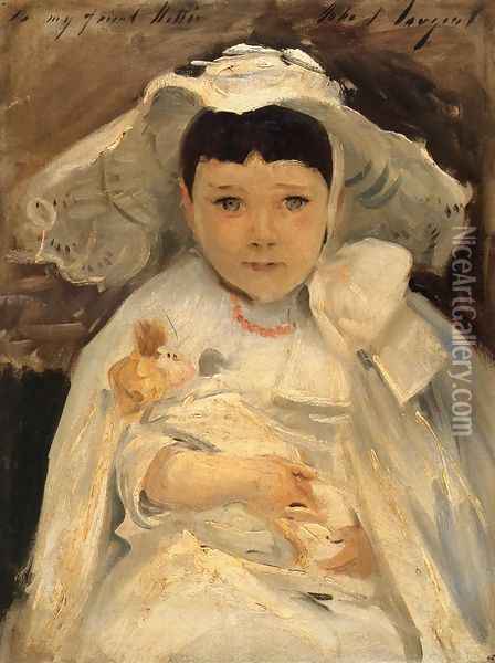 Marian (Madge) Roller Oil Painting - John Singer Sargent