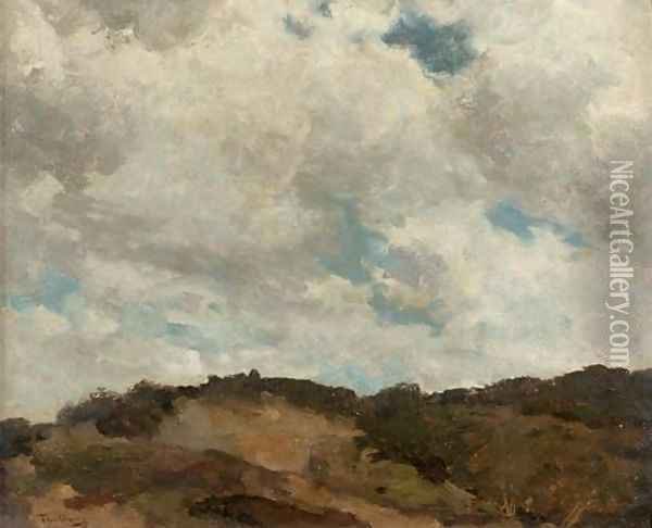 The dunes Oil Painting - Willem Bastiaan Tholen