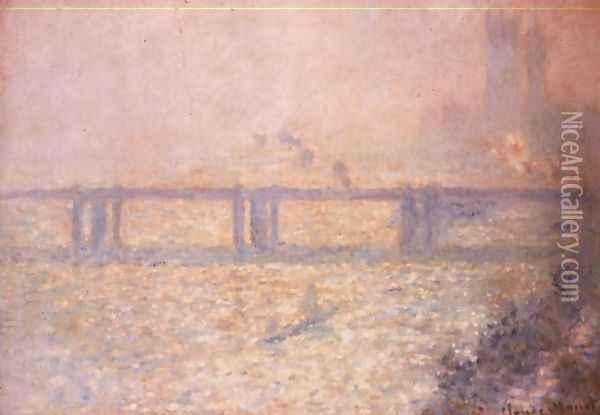 Charing Cross Bridge, London Oil Painting - Claude Oscar Monet