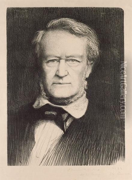 Wagner, Richard ( Oil Painting - Charles Duvent