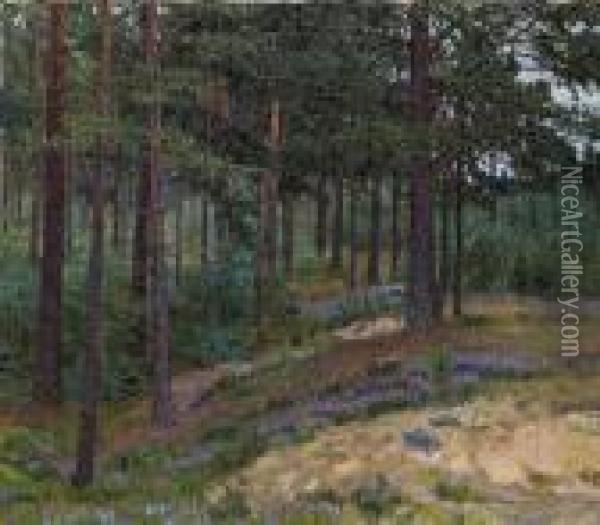 Floraison De La Brouyere Oil Painting - Nikolai Petrovich Bogdanov-Belsky