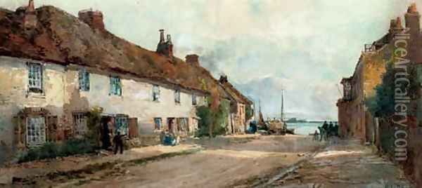 Langstone, Hampshire Oil Painting - Georges Charles Haite