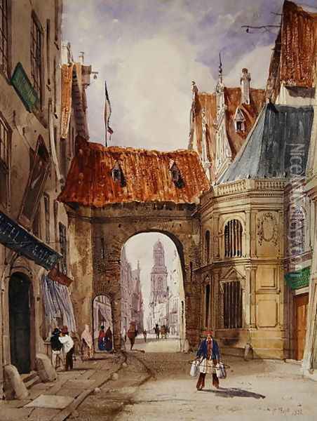 Antwerp Oil Painting - Thomas Shotter Boys