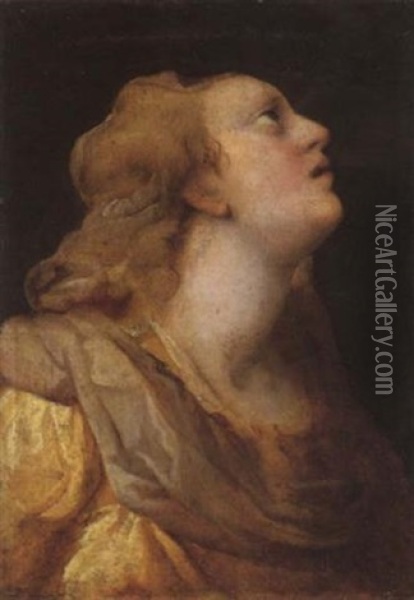 Maddalena Oil Painting -  Correggio