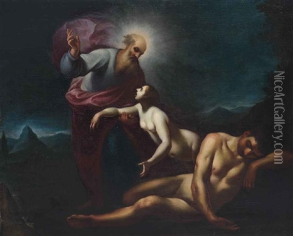 The Creation Of Eve Oil Painting - Francesco Furini