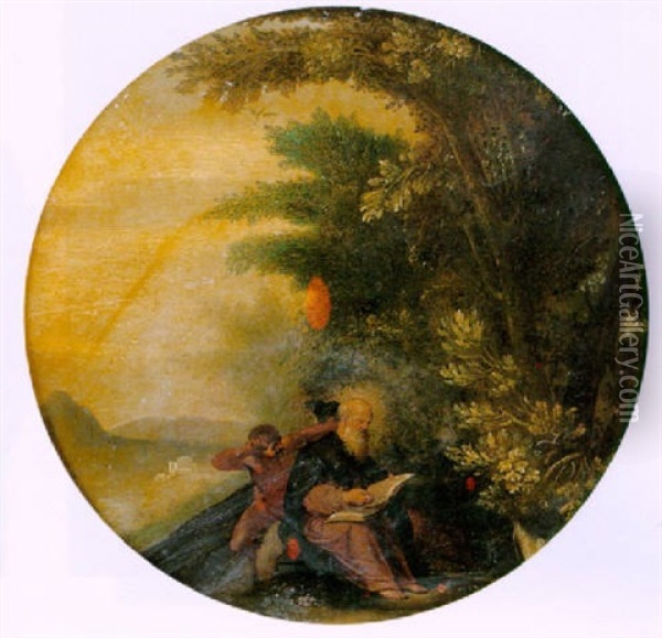La Tentation De Saint Antoine Oil Painting - Ambrosius Francken the Elder