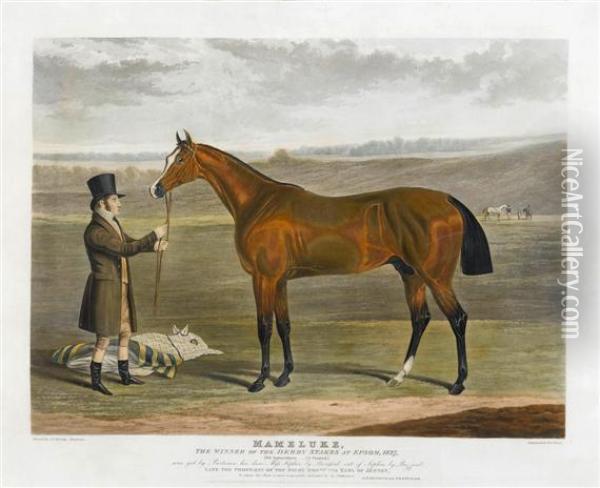 Hunting And Horse Racing Oil Painting - J.F. Herrings Herrings Sen.