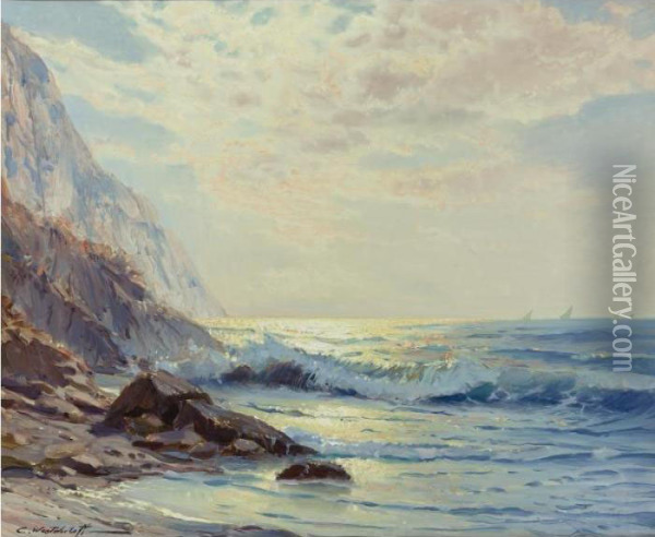 The Wave Oil Painting - Constantin Alexandr. Westchiloff