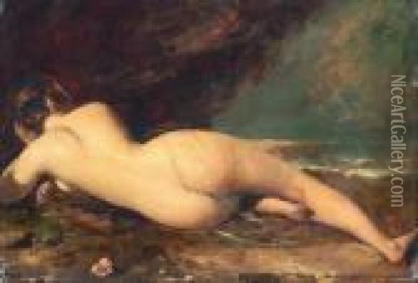 Ariadne Oil Painting - William Etty