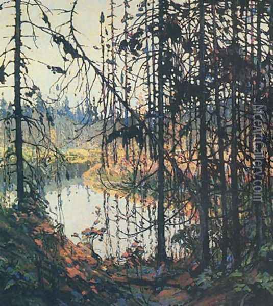 Northern River Oil Painting - Tom Thomson