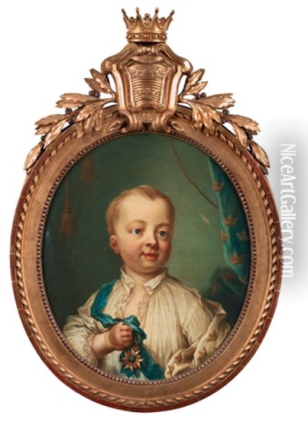 Kronprins Gustaf Iv Adolf (1778-1837) Oil Painting - Jacob Bjork