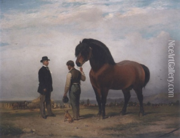 Le Brabancon Du Gentilhomme Oil Painting - Joseph Van Severdonck