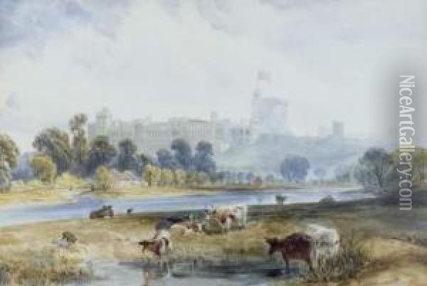 Paysage D'italie Oil Painting - Heinrich Reinhold